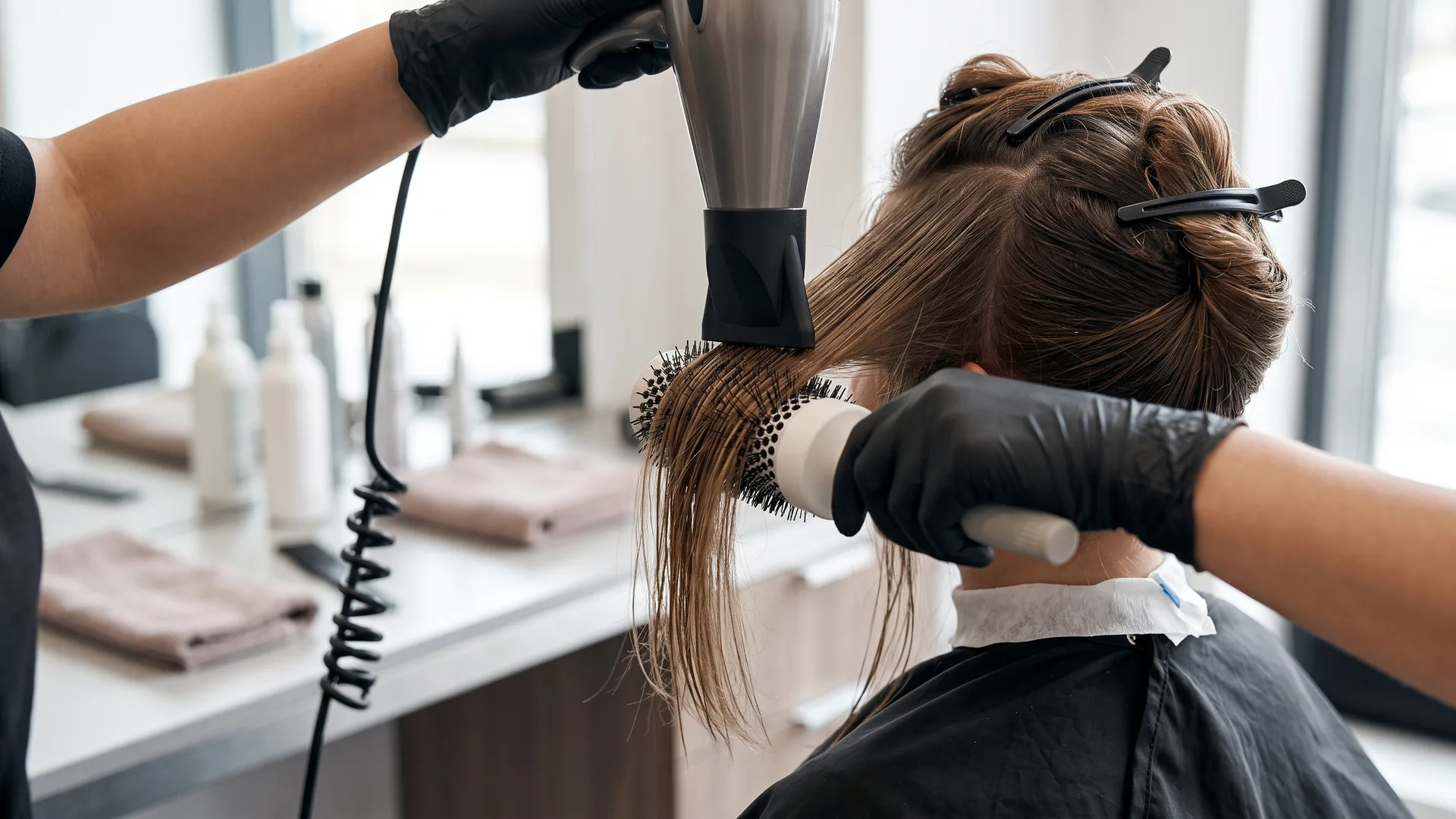 Braids service at Rosée Atelier Beauty Salon