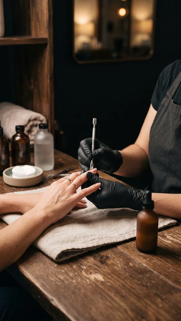 Manicure and pedicure combo result at Perfect Nails in Saint Paul MN