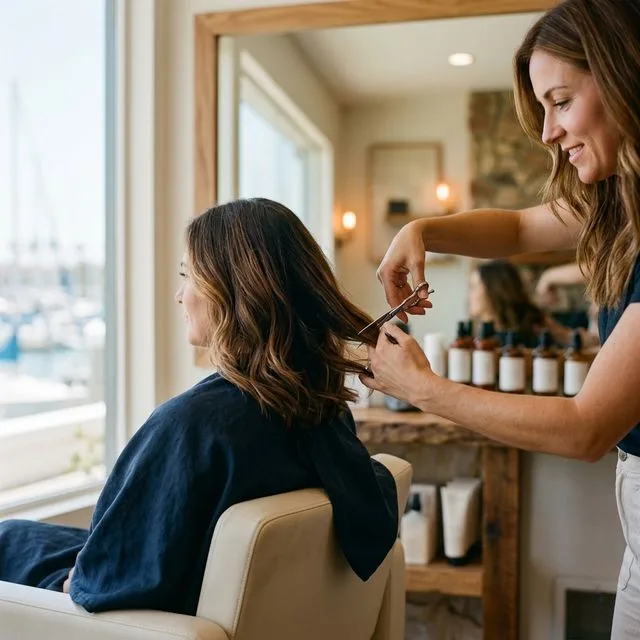 Beautiful haircut results at IlonaR Style