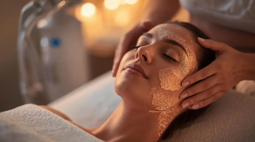 a woman getting an anti age therapy scaled