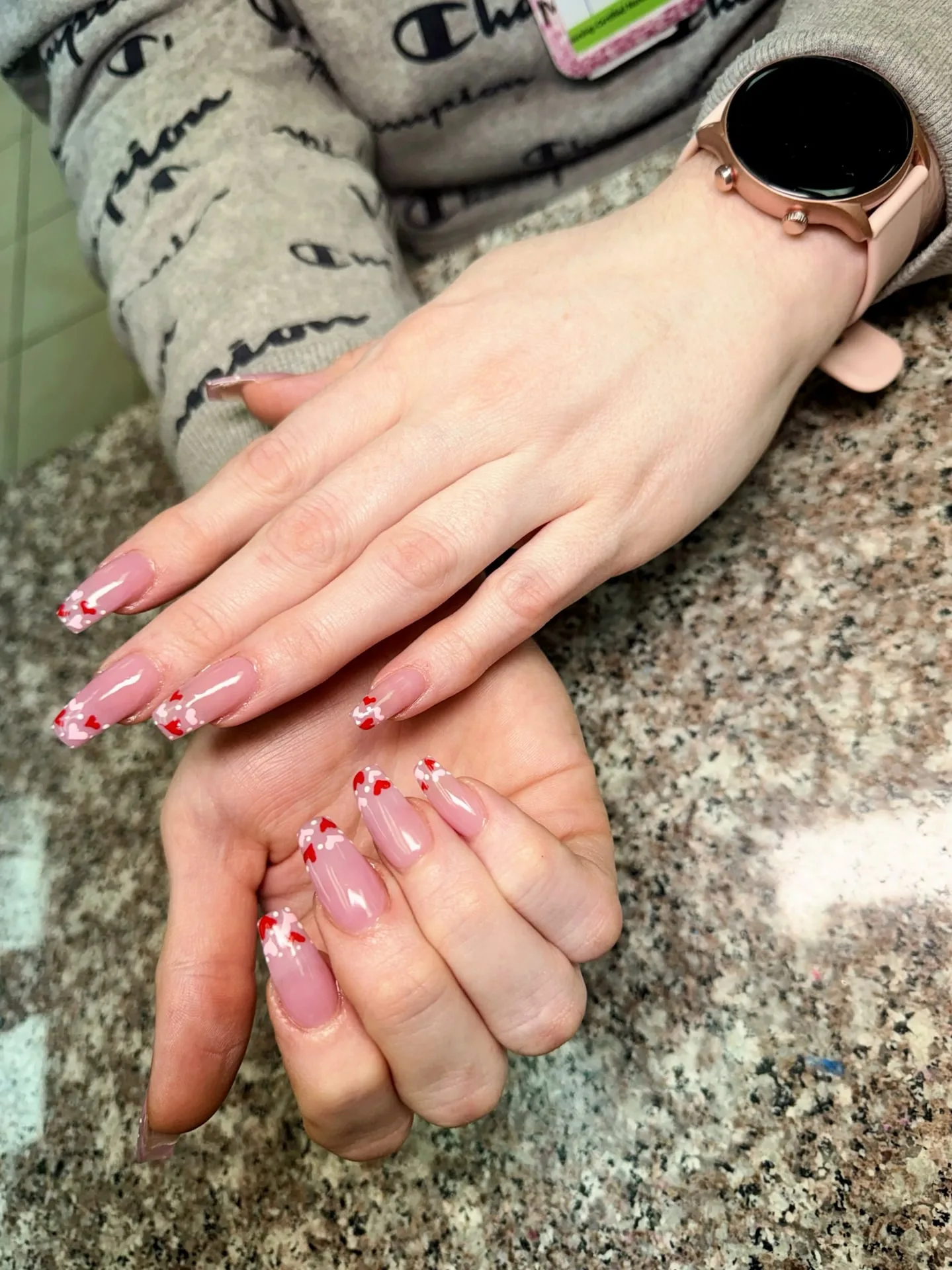 Kids nail polish change at Perfect Nails in Saint Paul, MN