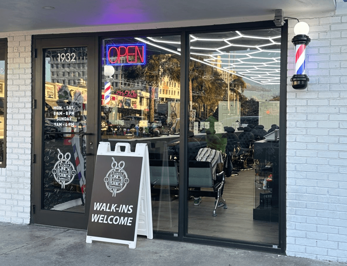 Beard trim result at Florida Fadez Fort Lauderdale