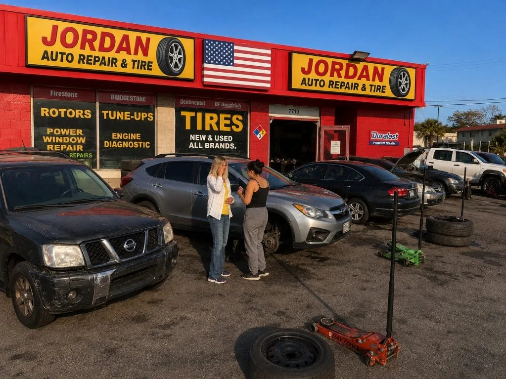General automotive maintenance and tune-up at Jordan Auto Repairs
