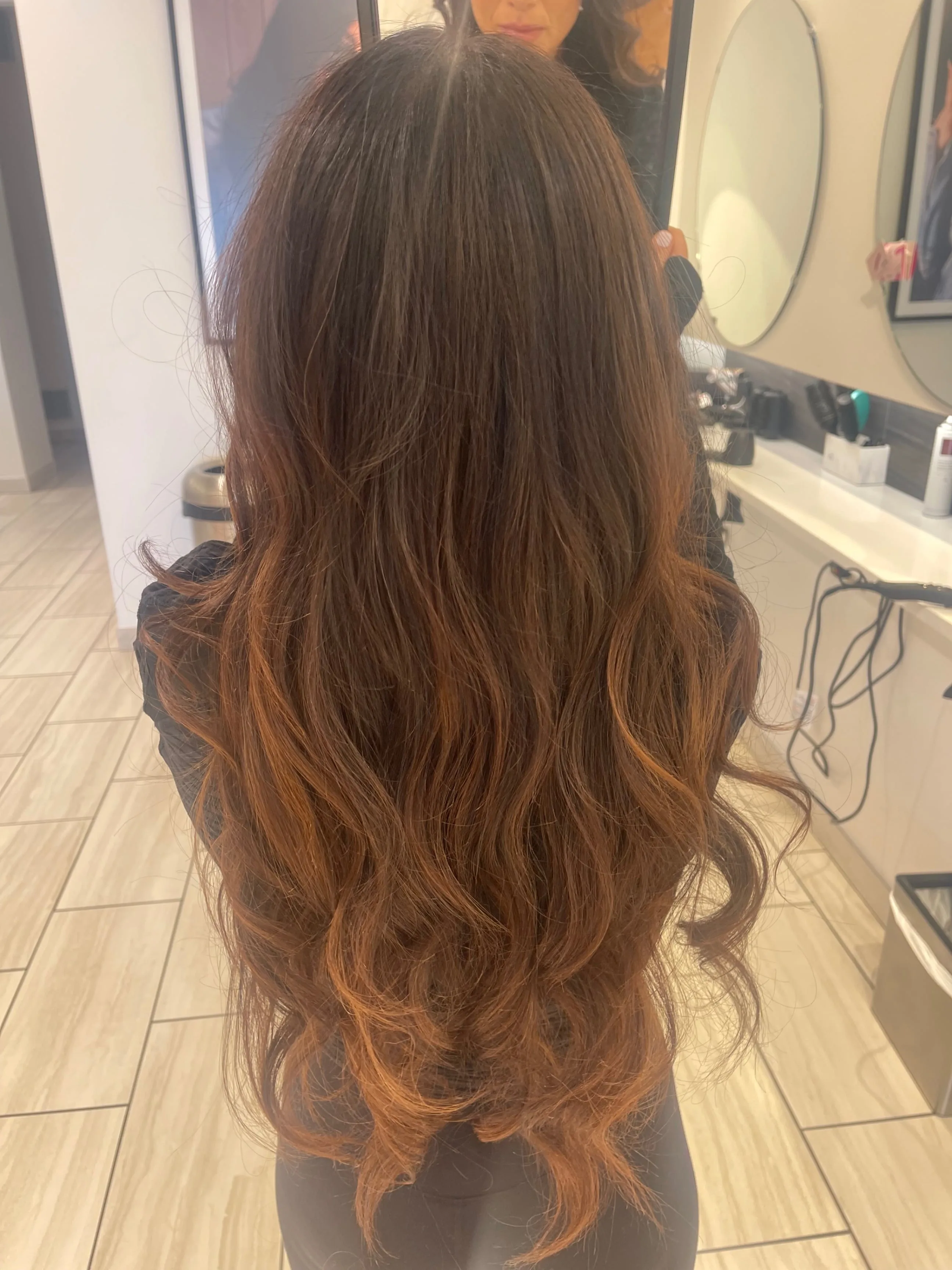 Brazilian Blowout result at Salon Sanaa Farmington Hills