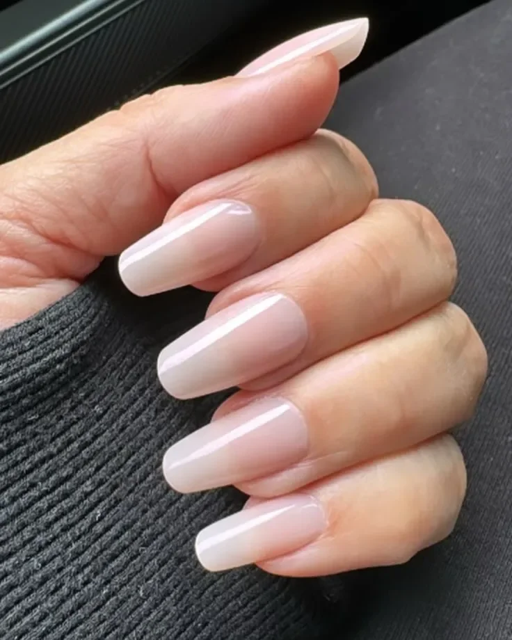 Top manicure with nail polish at TK Nails in Westwood, Los Angeles