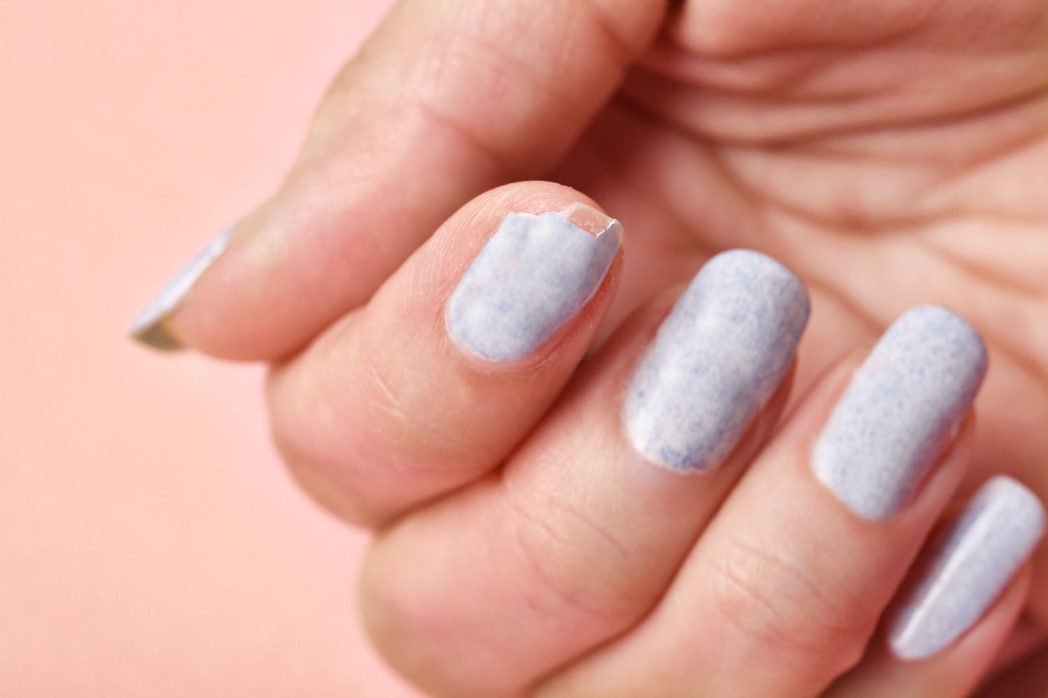Fix one broken nail at TK Nails in Westwood, Los Angeles