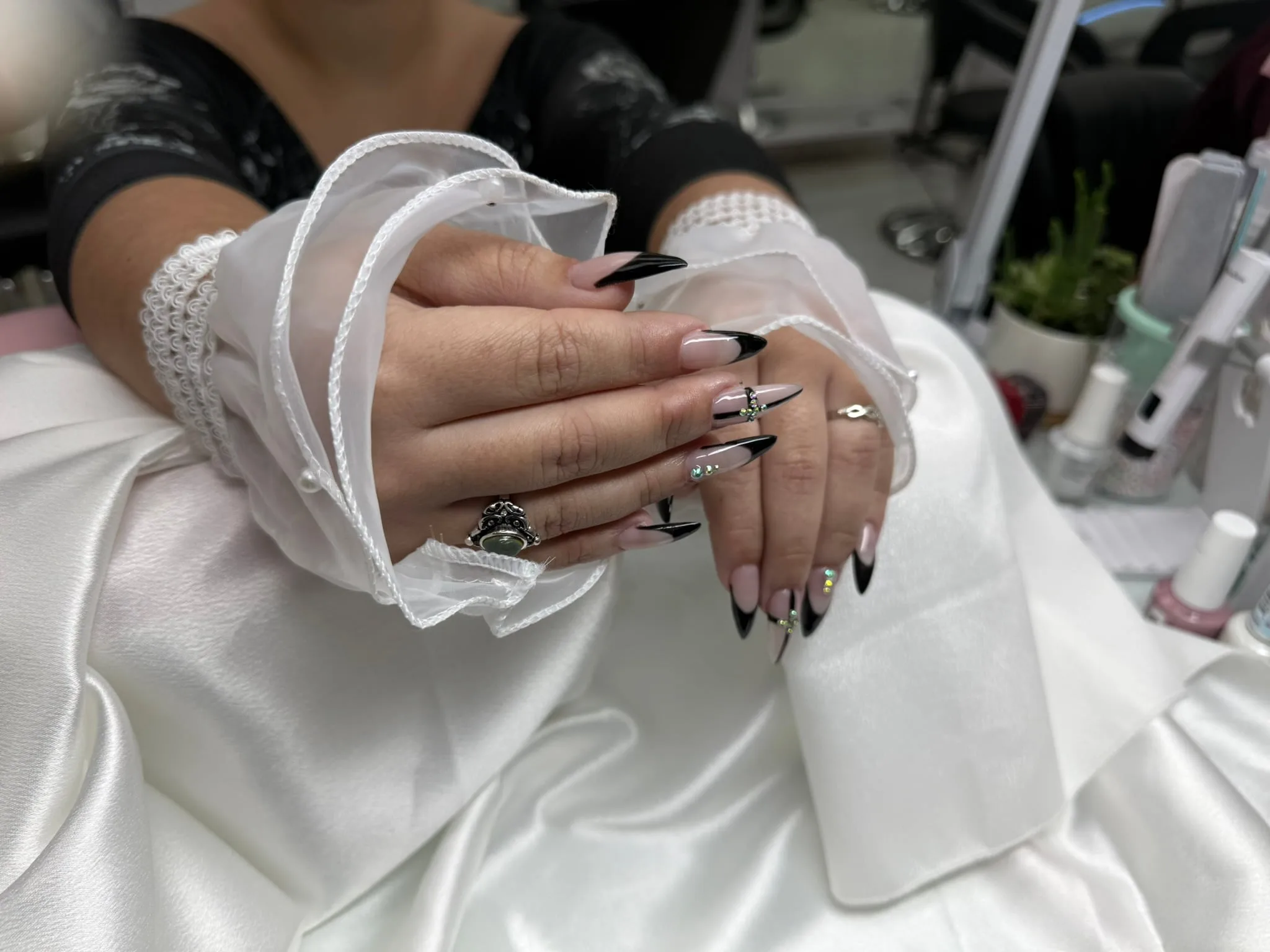 Manicure at Rosée Atelier Beauty Salon in Miami